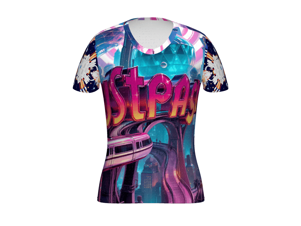 All-Over Print Women's Athletic T-Shirt