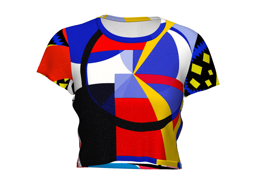 All-Over Print Crop Tee