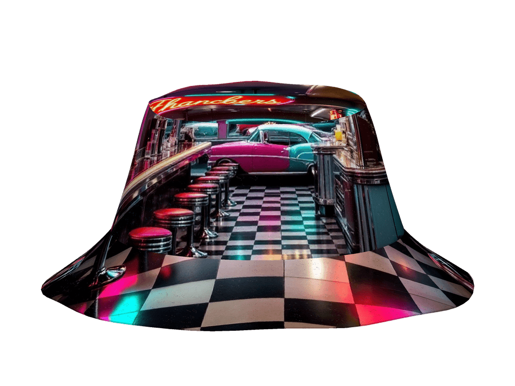 All-Over Print Reversible Bucket Hat