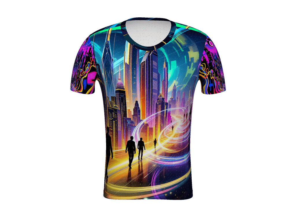 All-Over Print Men's Athletic T-Shirt