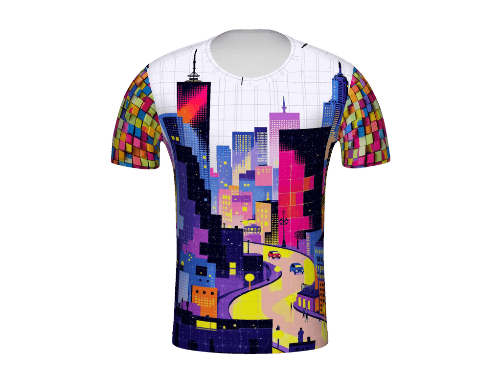 All-Over Print Men's Crew Neck T-Shirt