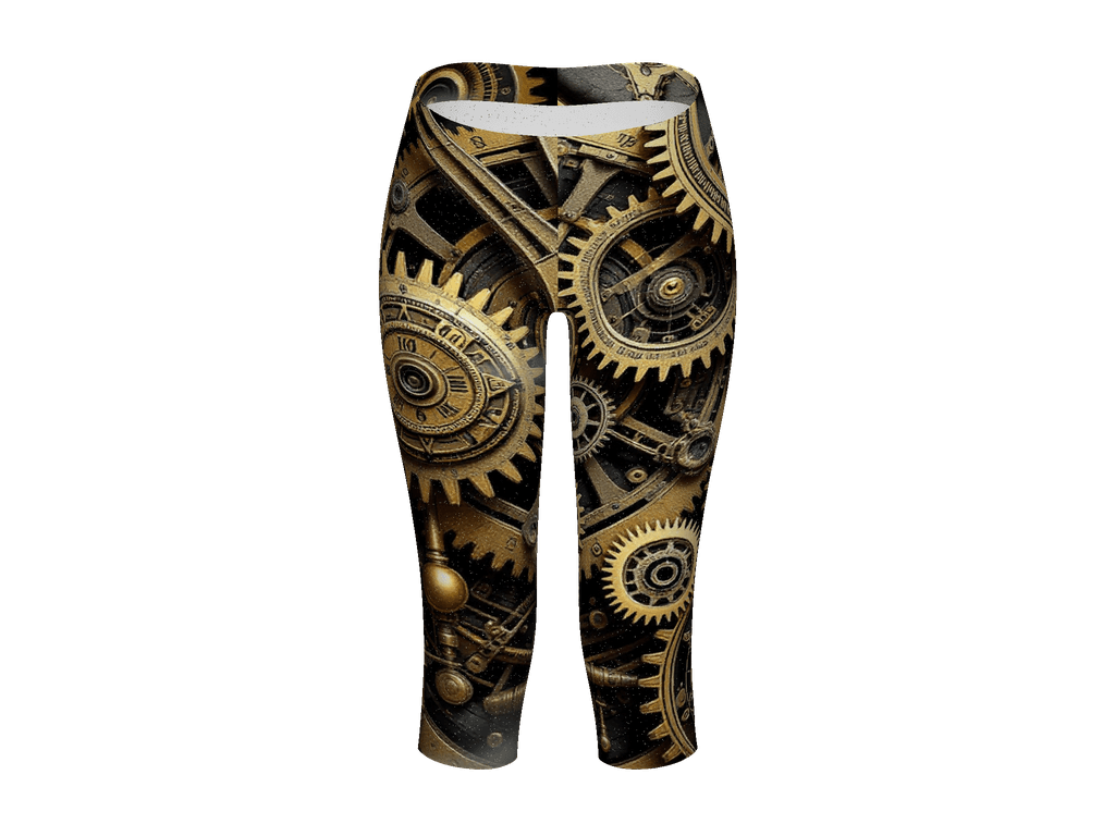 All-Over Print Capri Leggings