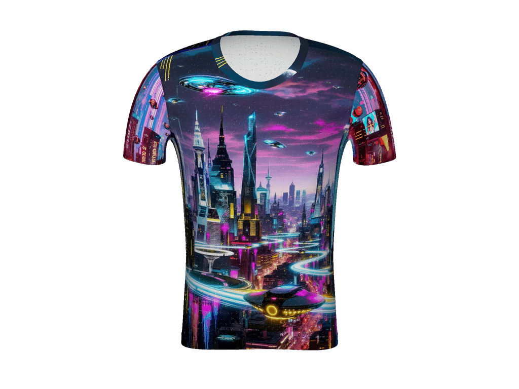 All-Over Print Men's Athletic T-Shirt