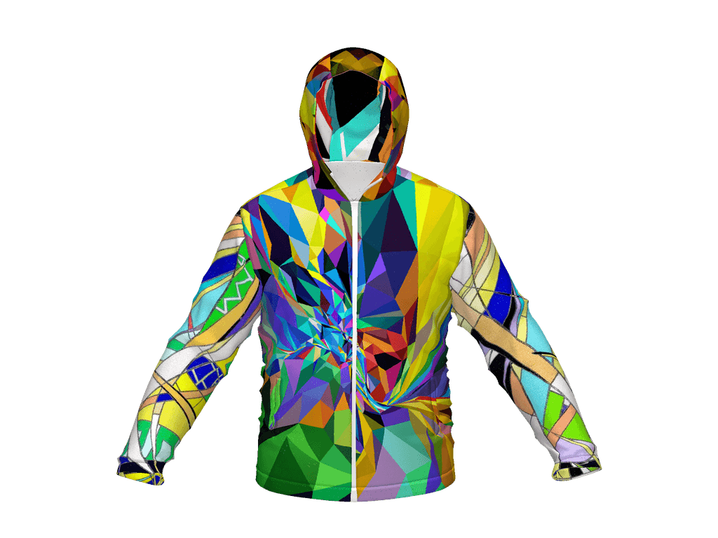 All-Over Print Men's Windbreaker