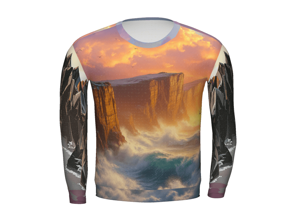 All-Over Print Recycled Unisex Sweatshirt