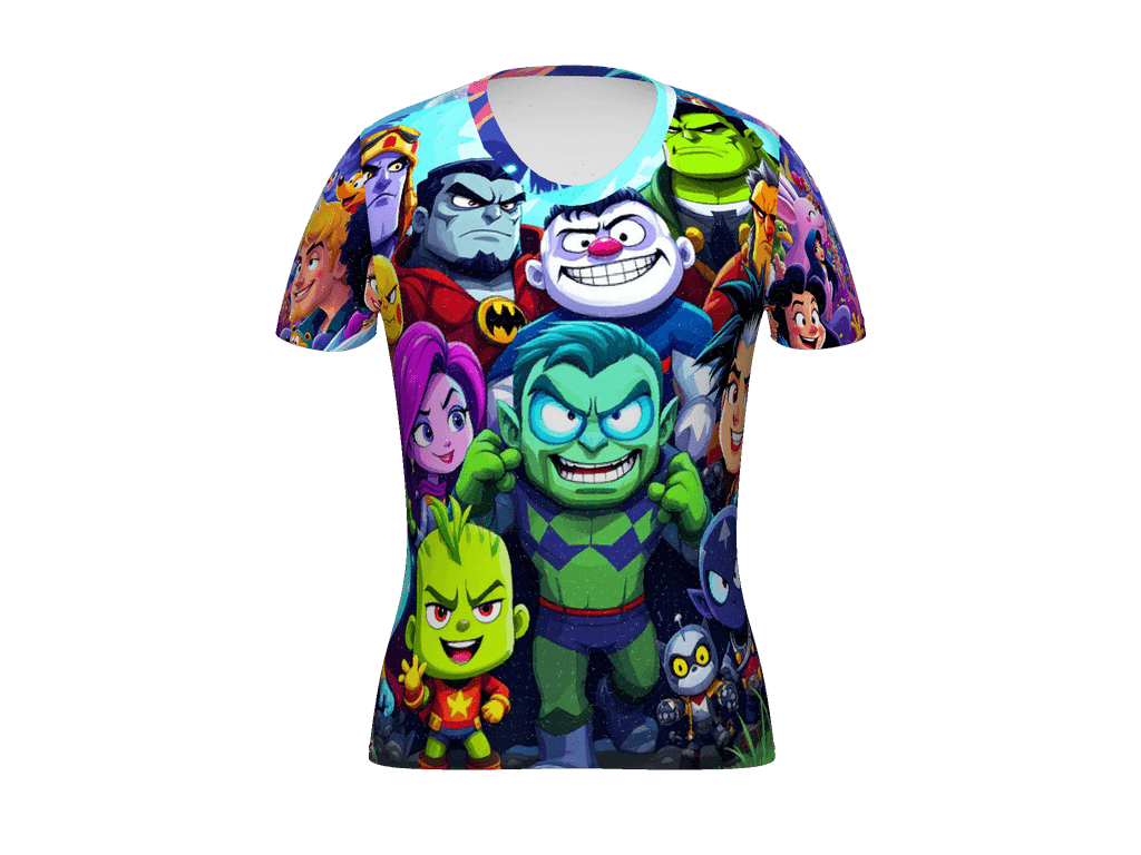 All-Over Print Women's Athletic T-Shirt