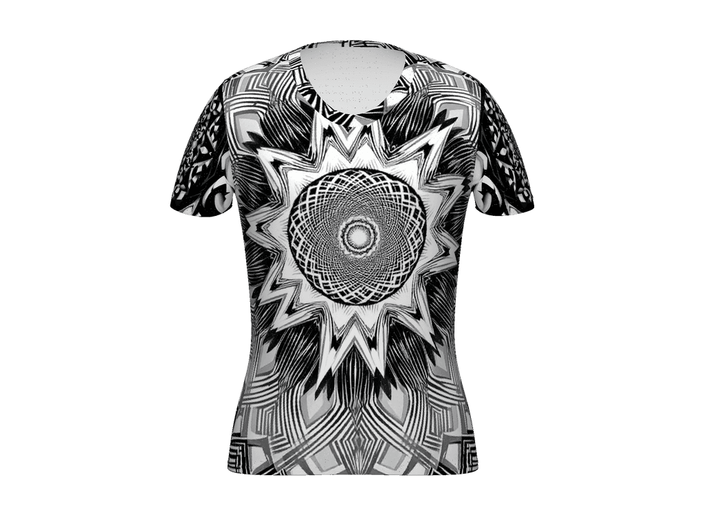 All-Over Print Women's Athletic T-Shirt