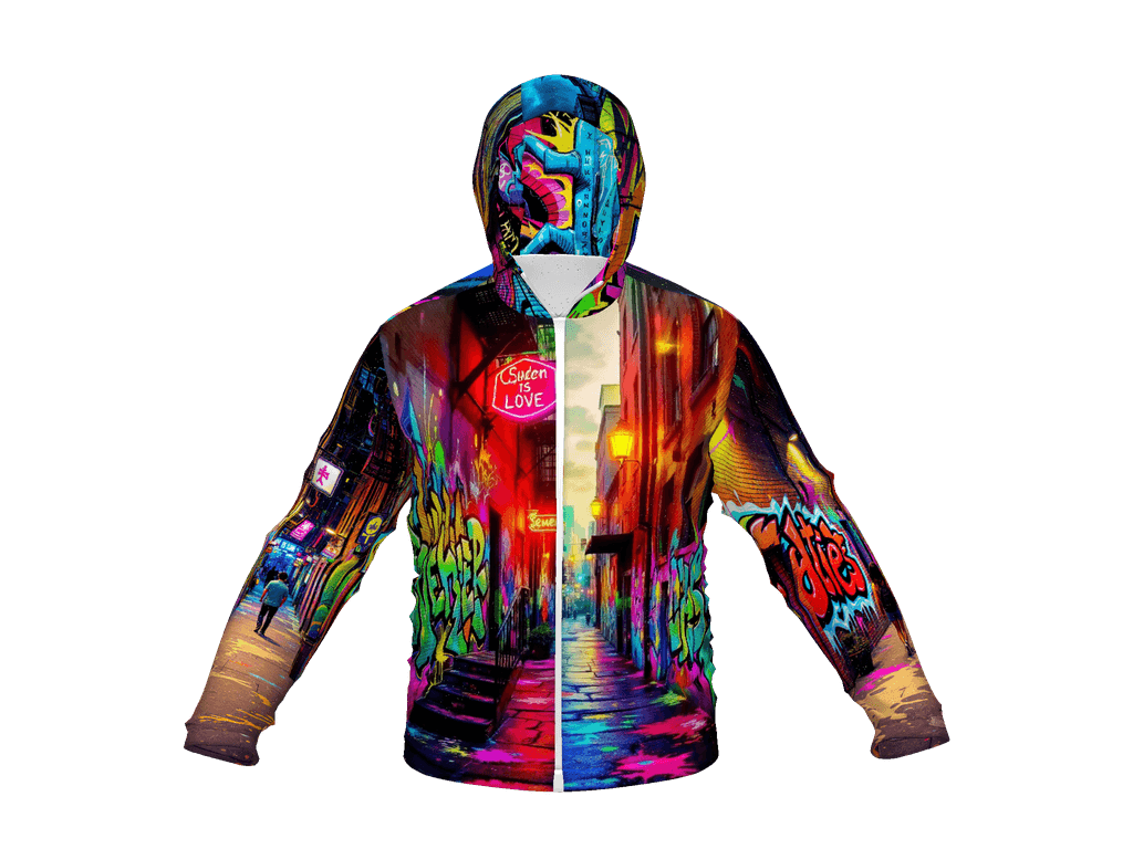 All-Over Print Men's Windbreaker