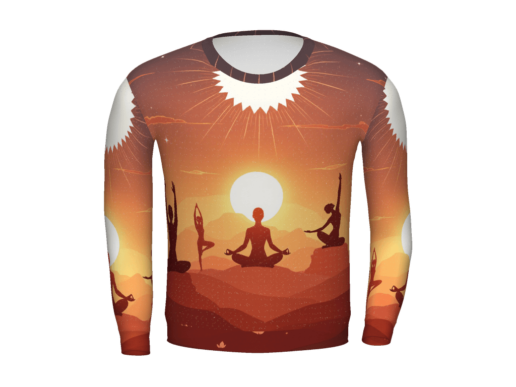 All-Over Print Recycled Unisex Sweatshirt