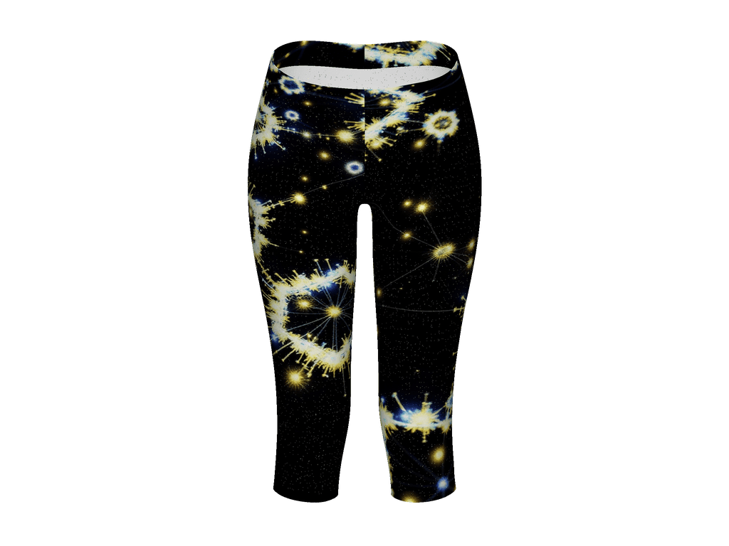 All-Over Print Capri Leggings