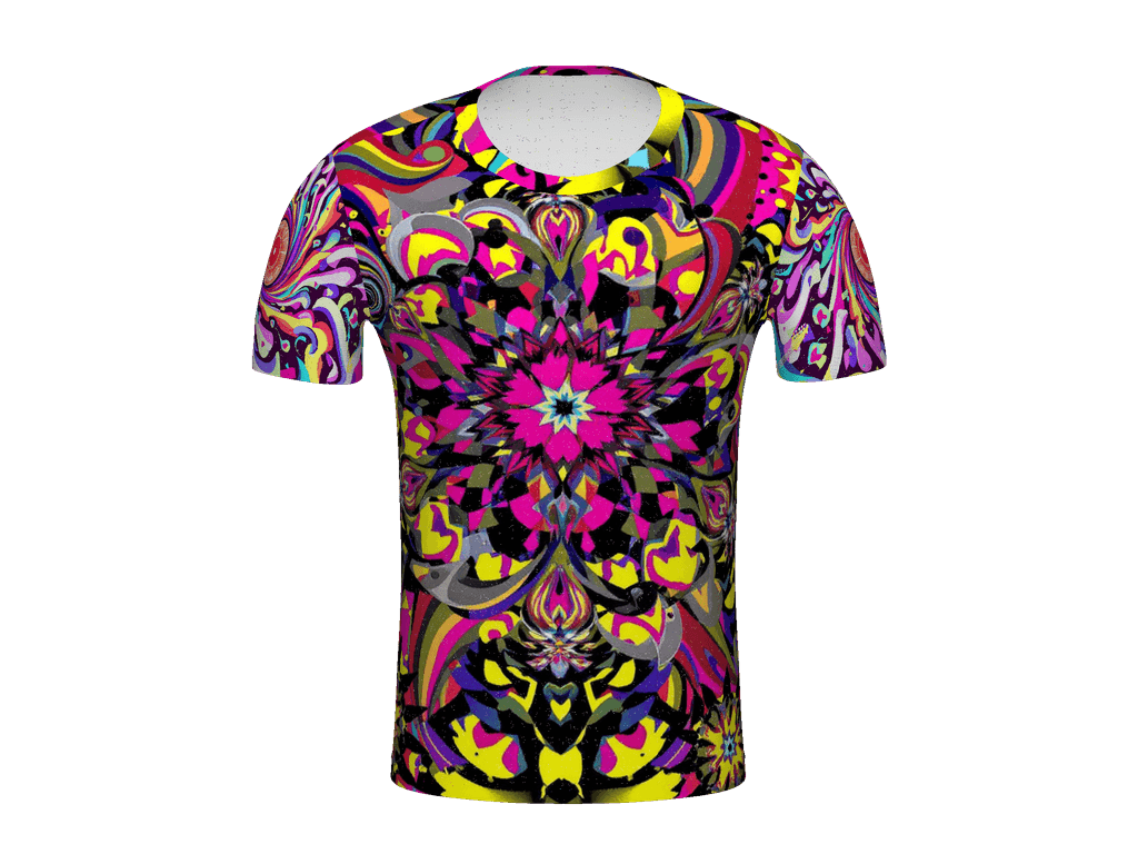 All-Over Print Men's Crew Neck T-Shirt