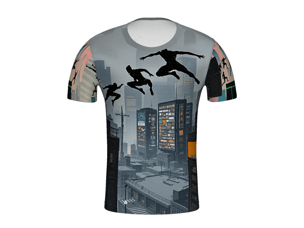 All-Over Print Men's Crew Neck T-Shirt