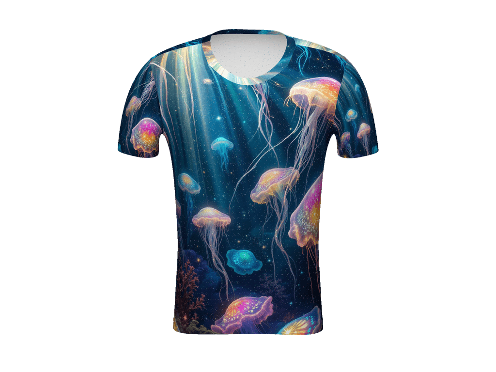 All-Over Print Men's Athletic T-Shirt