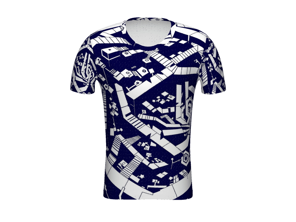 All-Over Print Men's Athletic T-Shirt