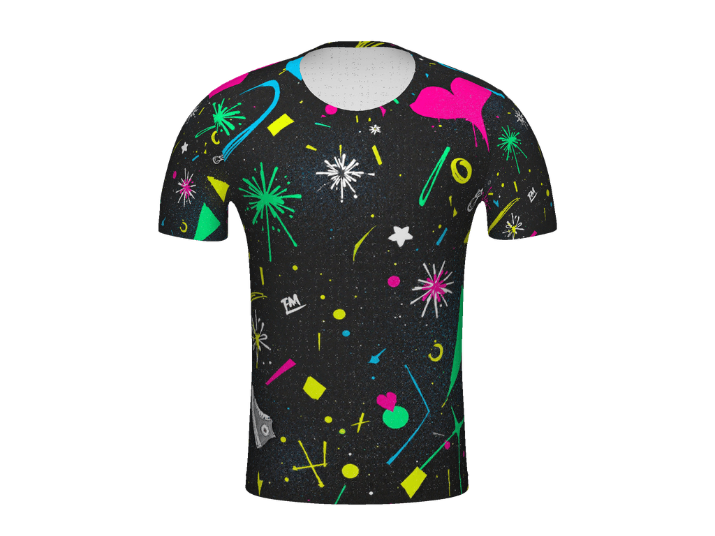 All-Over Print Men's Crew Neck T-Shirt