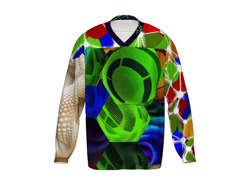 All-Over Print Recycled Hockey Fan Jersey