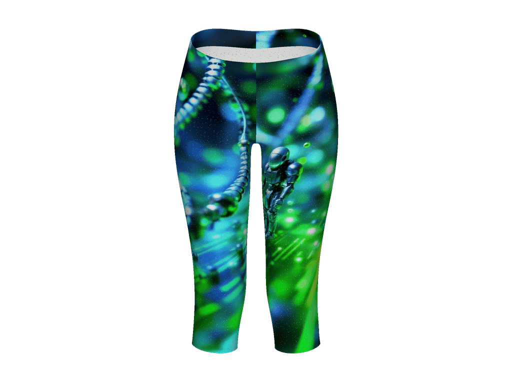 All-Over Print Capri Leggings