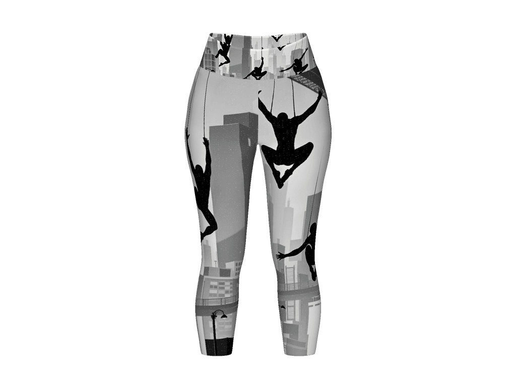 All-Over Print Yoga Capri Leggings