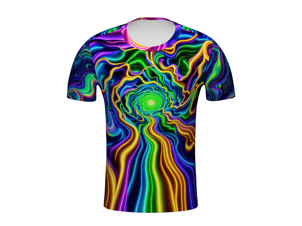 All-Over Print Men's Crew Neck T-Shirt