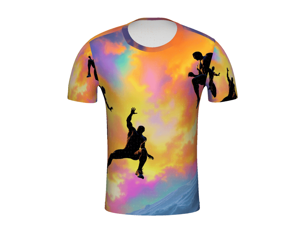 All-Over Print Men's Crew Neck T-Shirt