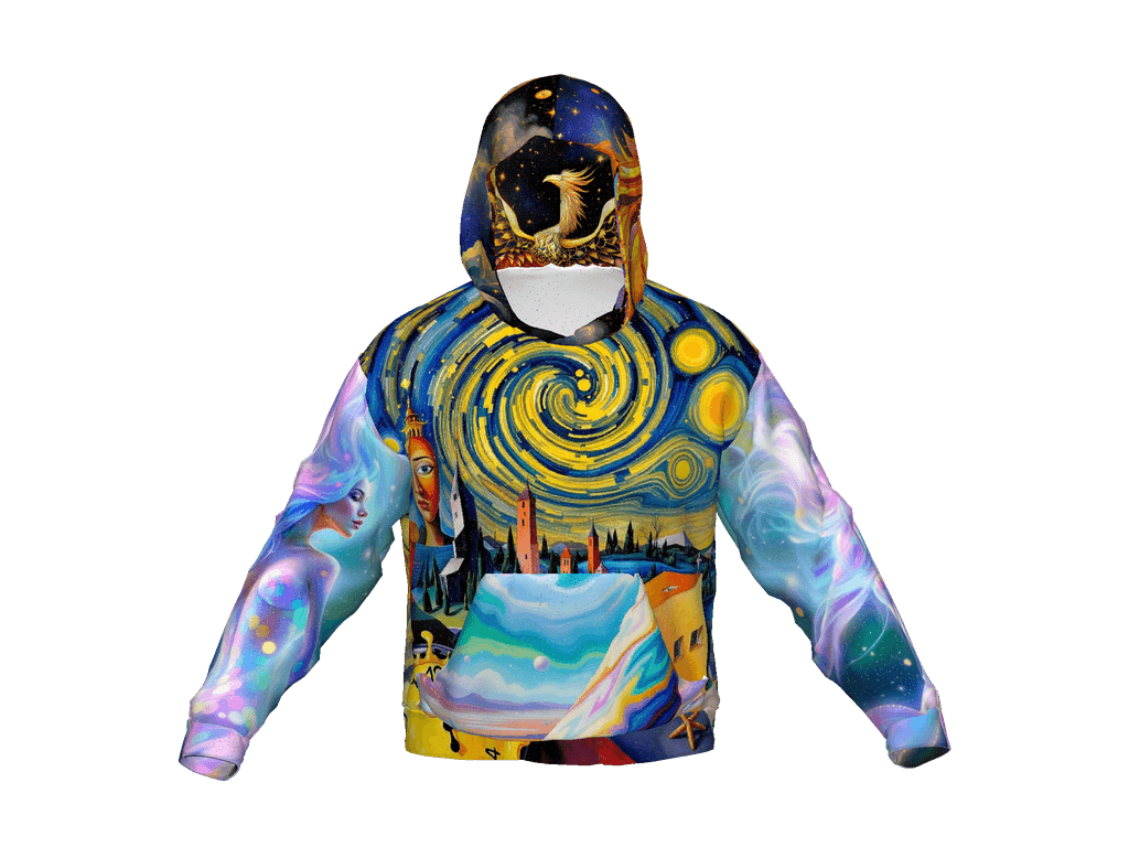 All-Over Print Recycled Unisex Hoodie