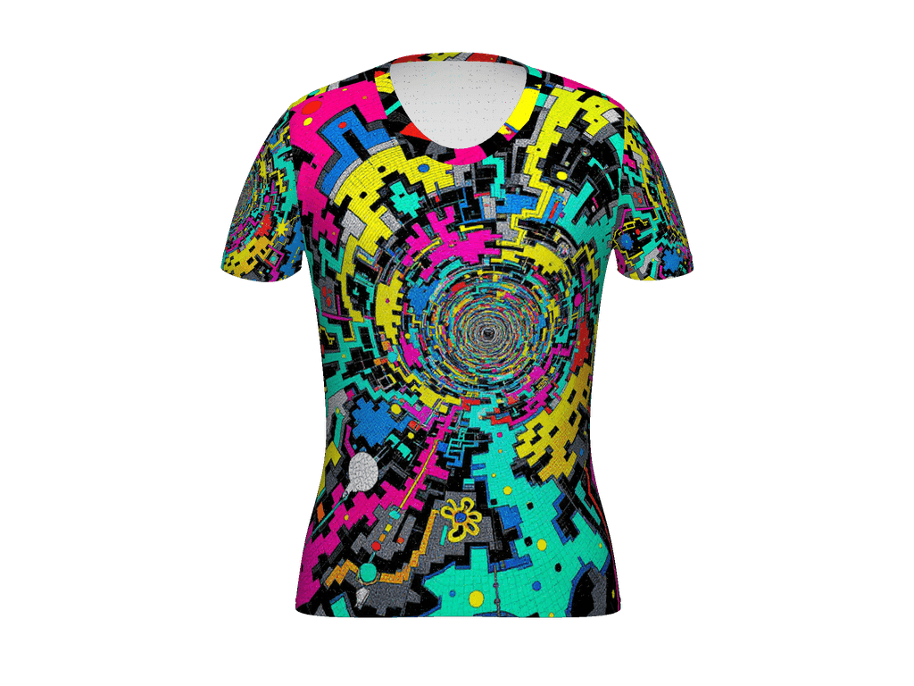 All-Over Print Women's Athletic T-Shirt