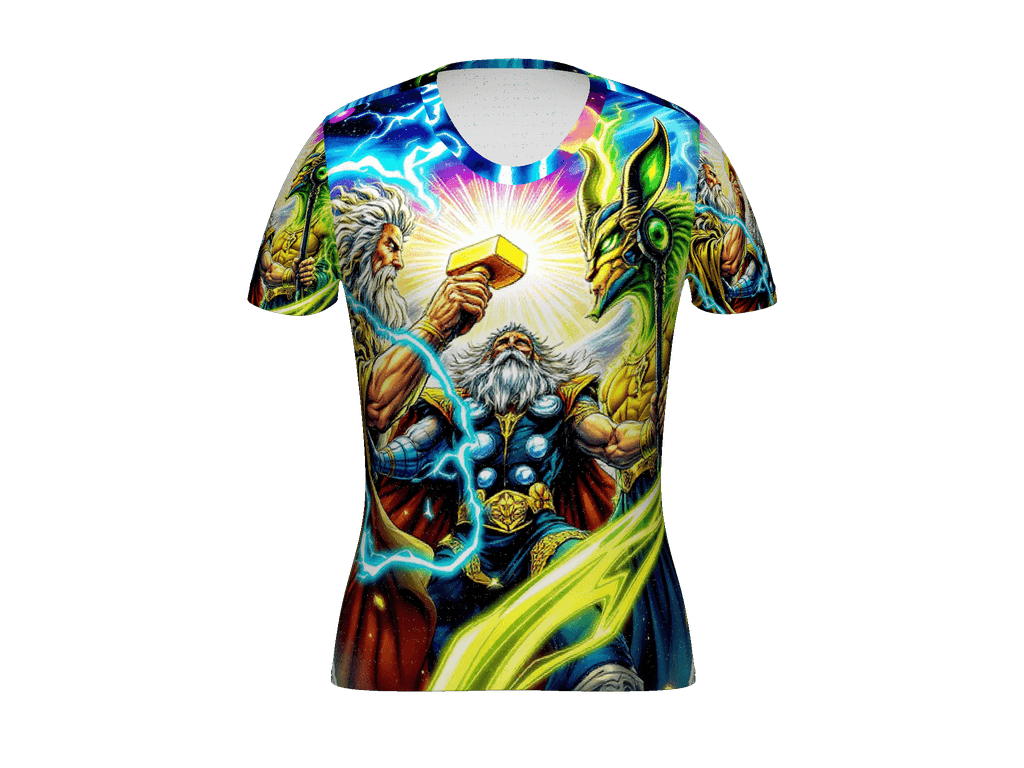 All-Over Print Women's Athletic T-Shirt