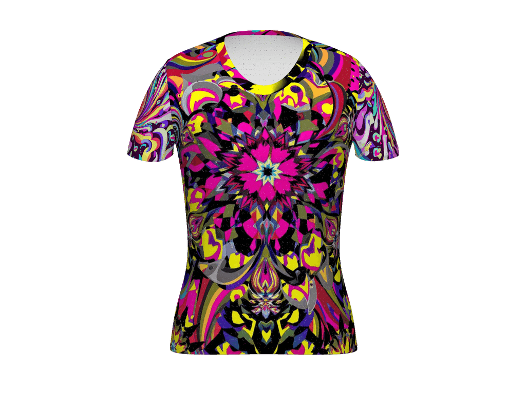 All-Over Print Women's Athletic T-Shirt