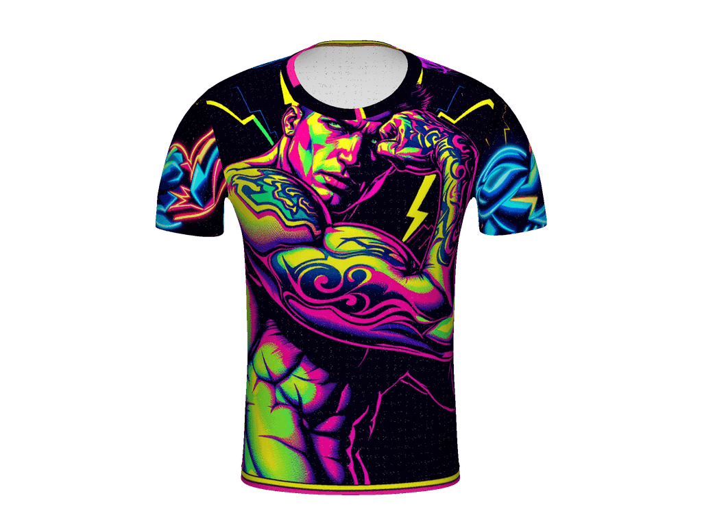 All-Over Print Men's Crew Neck T-Shirt