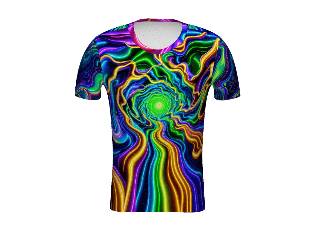 All-Over Print Men's Athletic T-Shirt