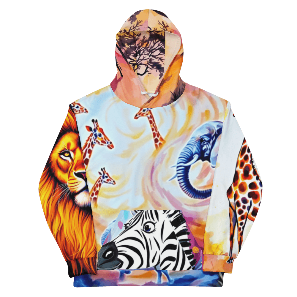 All-Over Print Recycled Unisex Hoodie