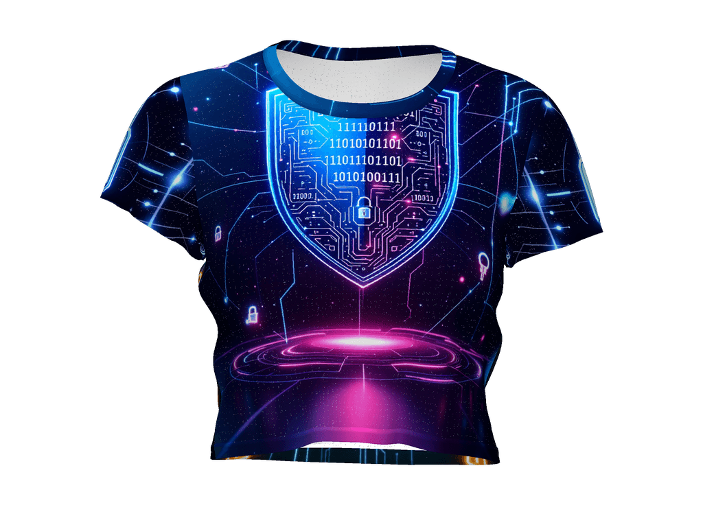 All-Over Print Crop Tee