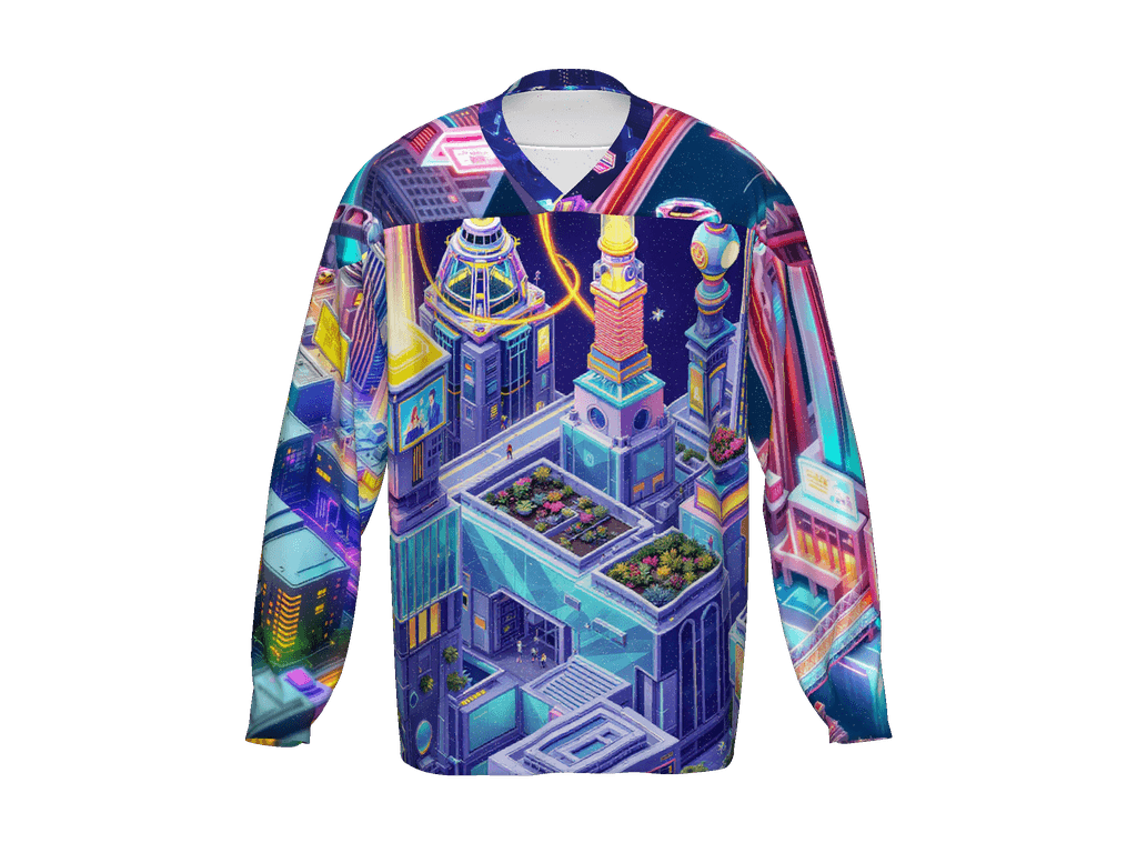 All-Over Print Recycled Hockey Fan Jersey