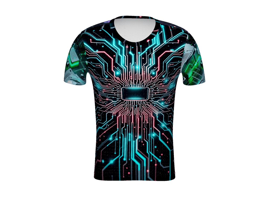 All-Over Print Men's Athletic T-Shirt