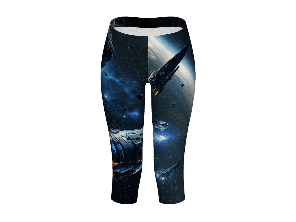 All-Over Print Capri Leggings