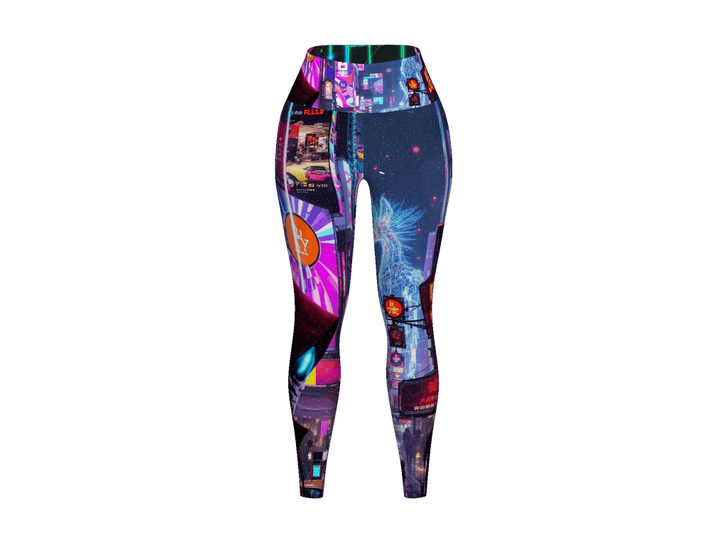 All-Over Print Yoga Leggings