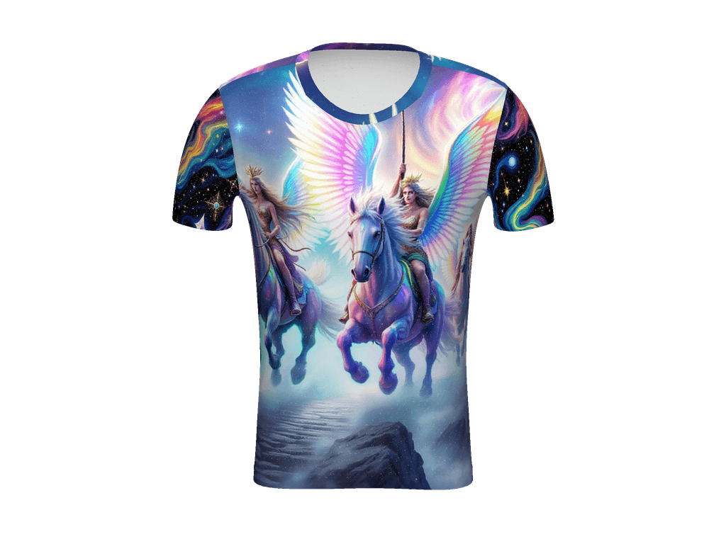 All-Over Print Men's Athletic T-Shirt