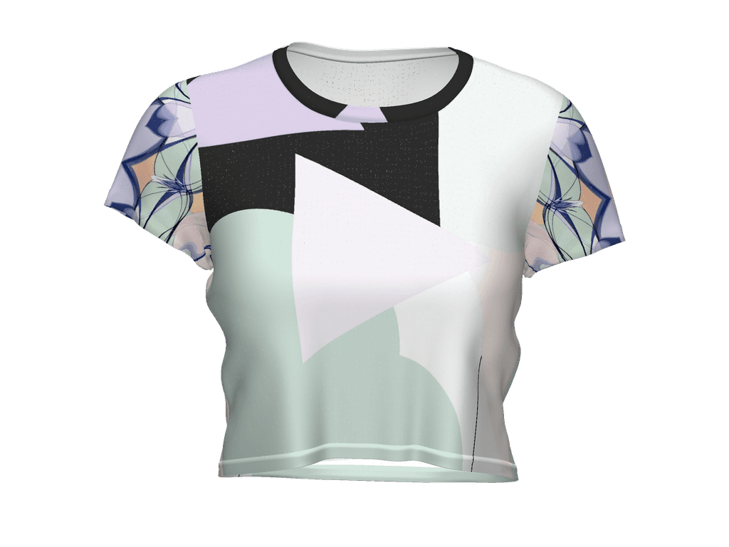 All-Over Print Crop Tee