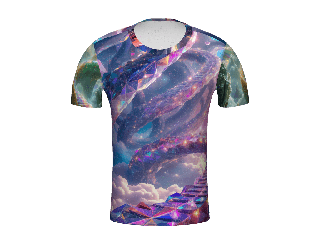 All-Over Print Men's Crew Neck T-Shirt