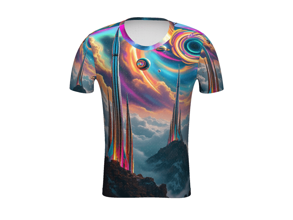 All-Over Print Men's Athletic T-Shirt