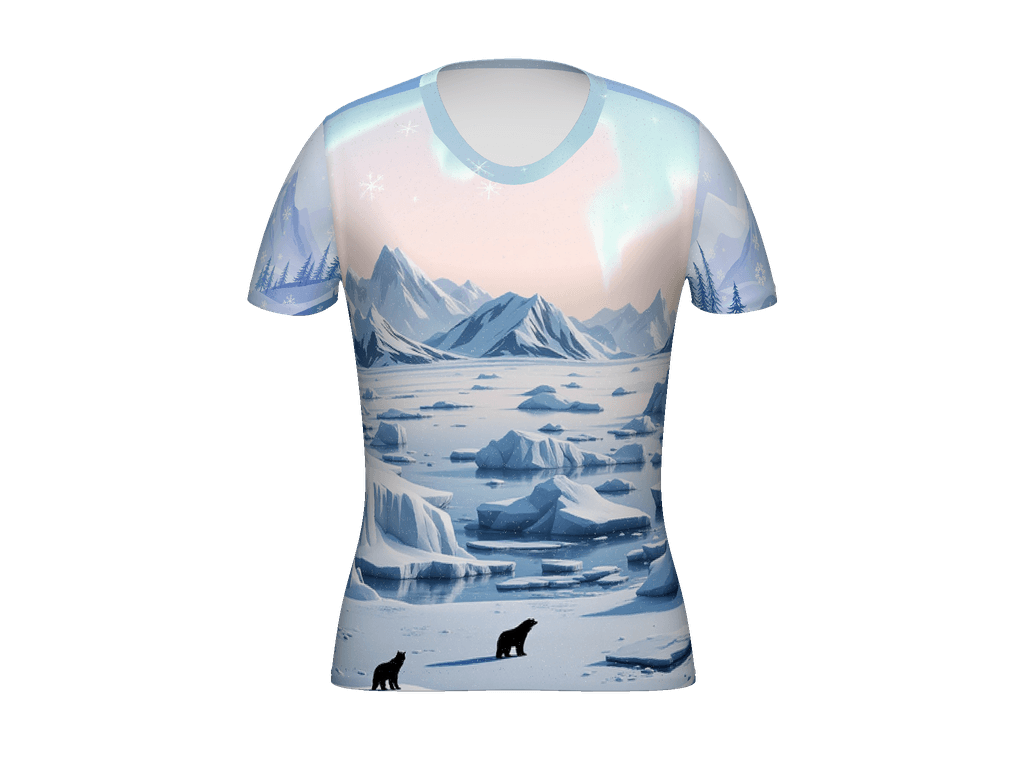 All-Over Print Women's Athletic T-Shirt