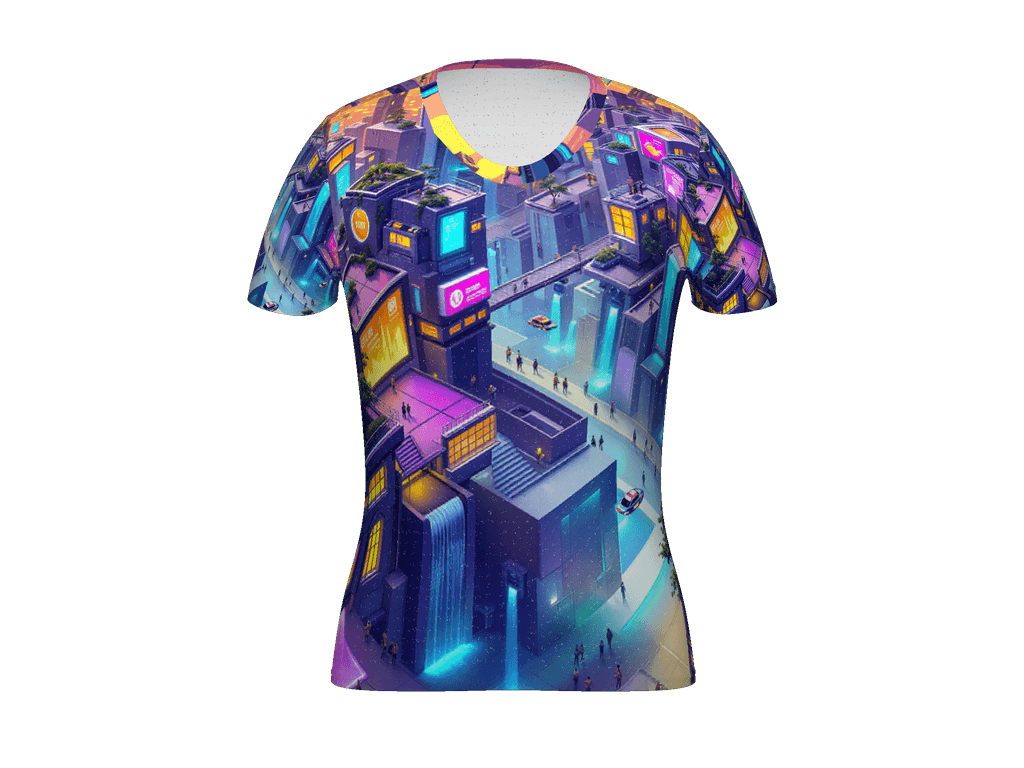 All-Over Print Women's Athletic T-Shirt