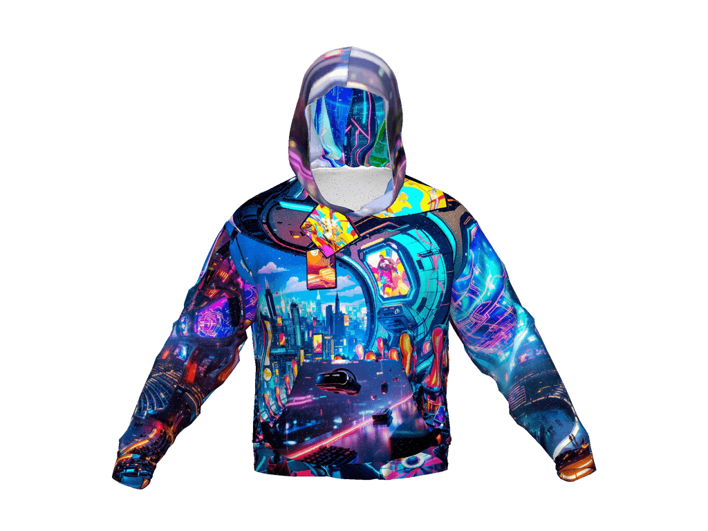 All-Over Print Recycled Unisex Hoodie