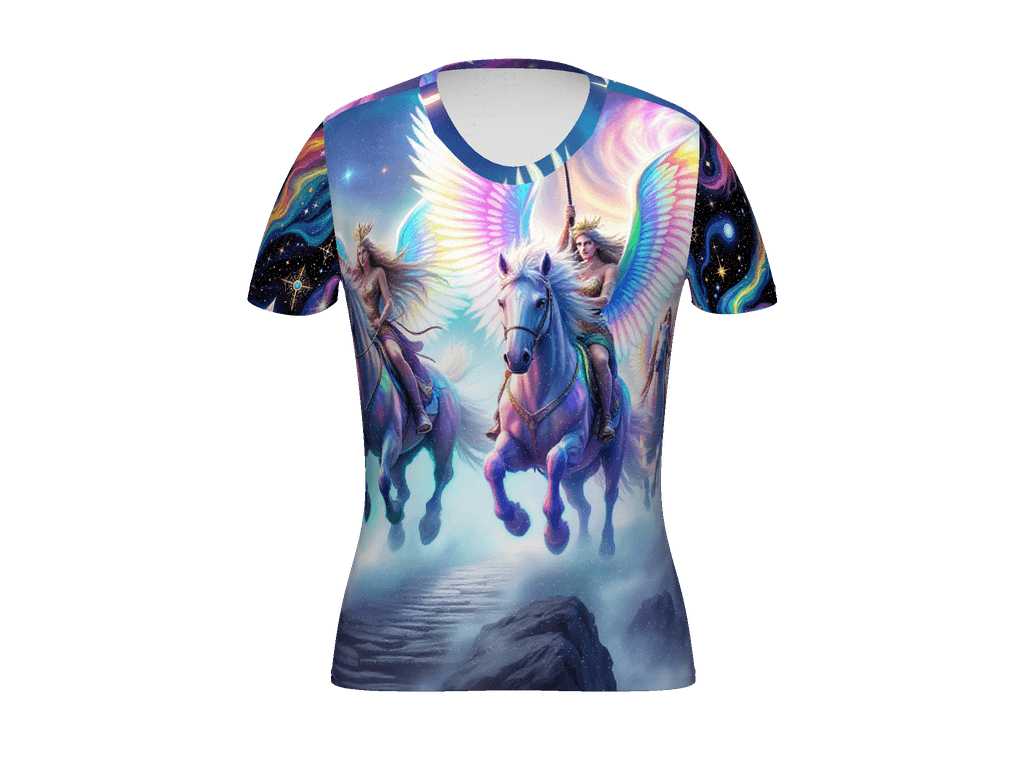 All-Over Print Women's Athletic T-Shirt