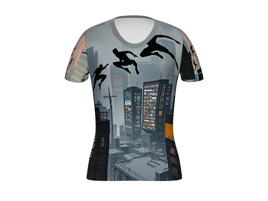 All-Over Print Women's Athletic T-Shirt