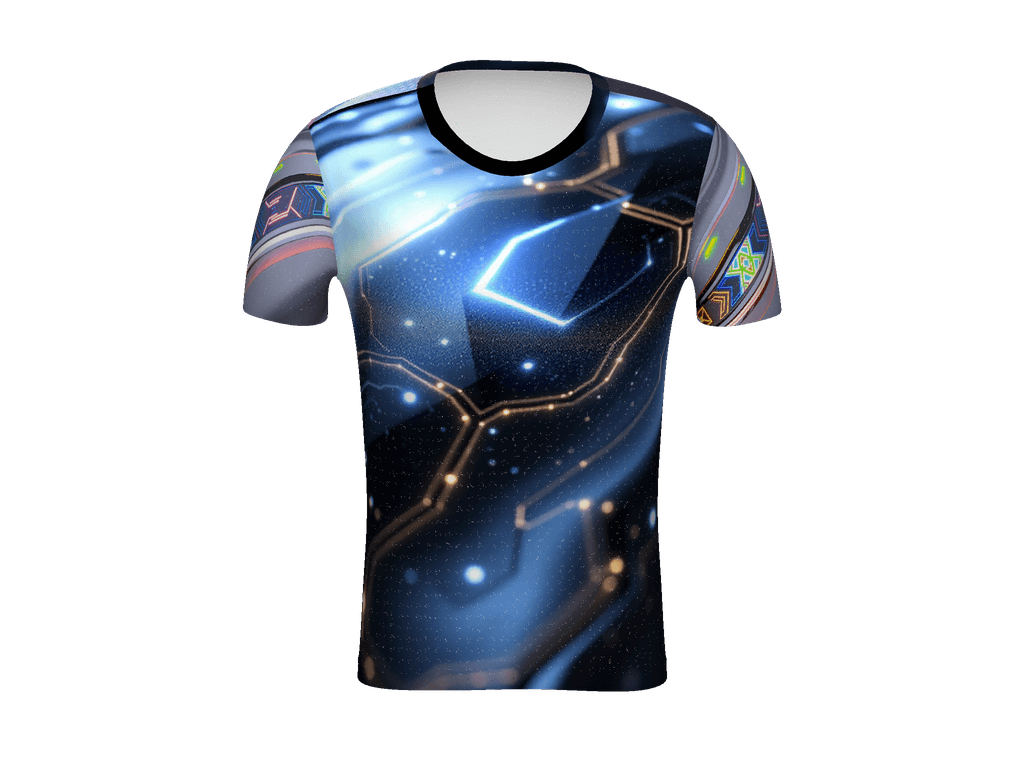 All-Over Print Men's Athletic T-Shirt