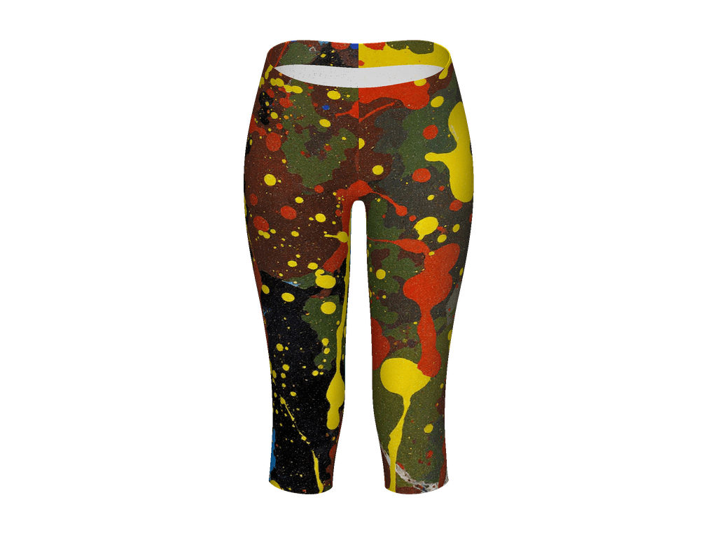 All-Over Print Capri Leggings