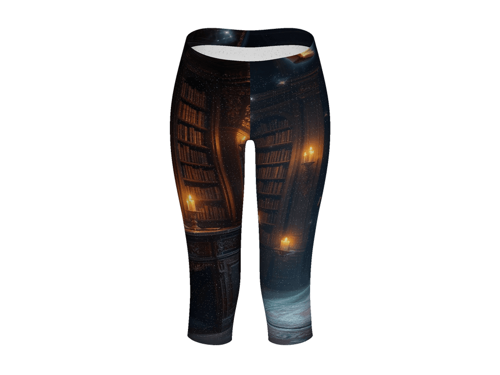 All-Over Print Capri Leggings