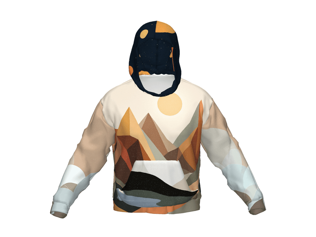 All-Over Print Recycled Unisex Hoodie