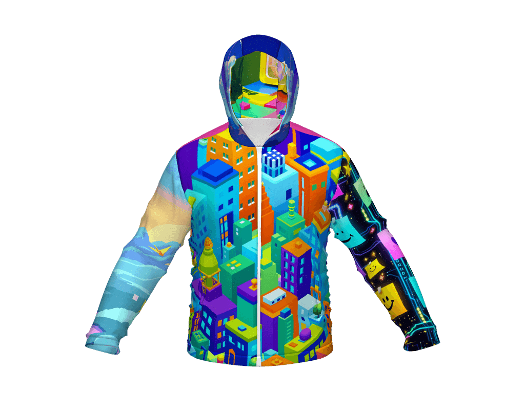 All-Over Print Men's Windbreaker